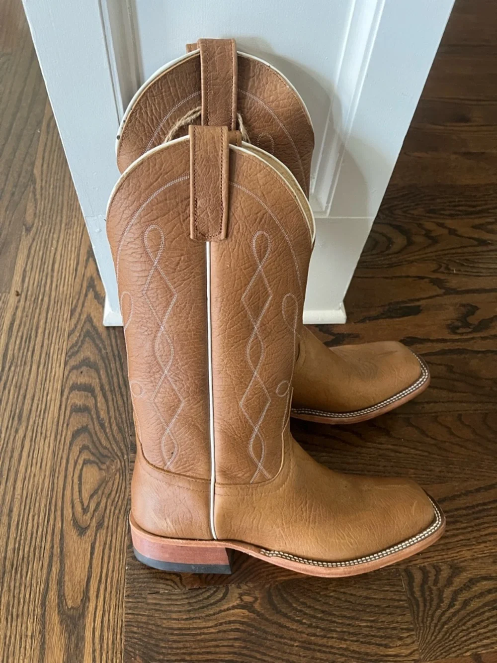 Classic Brown Western Cowboy Boots